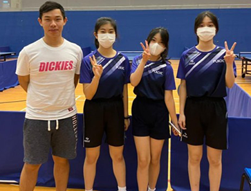 3rd Runner-up (Girls) in Inter-school Table Tennis Competition